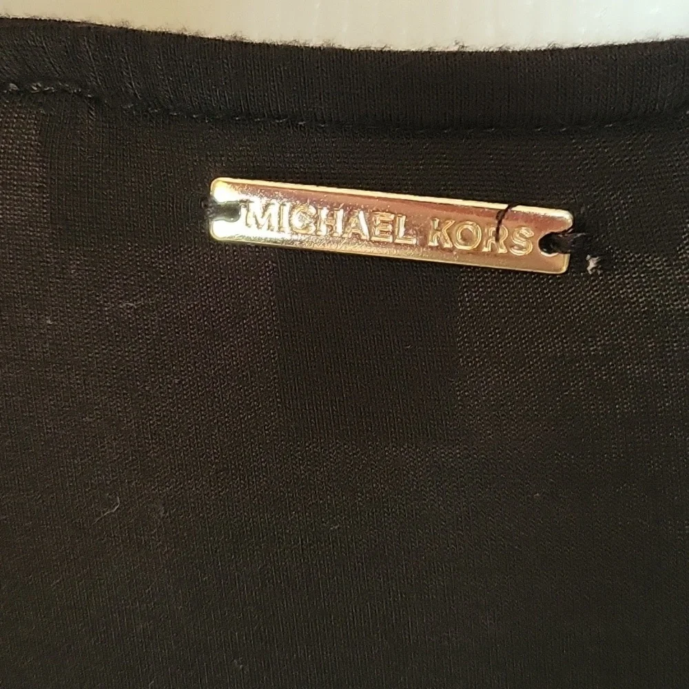 Michael Kors Medium Black Blouse Flowy